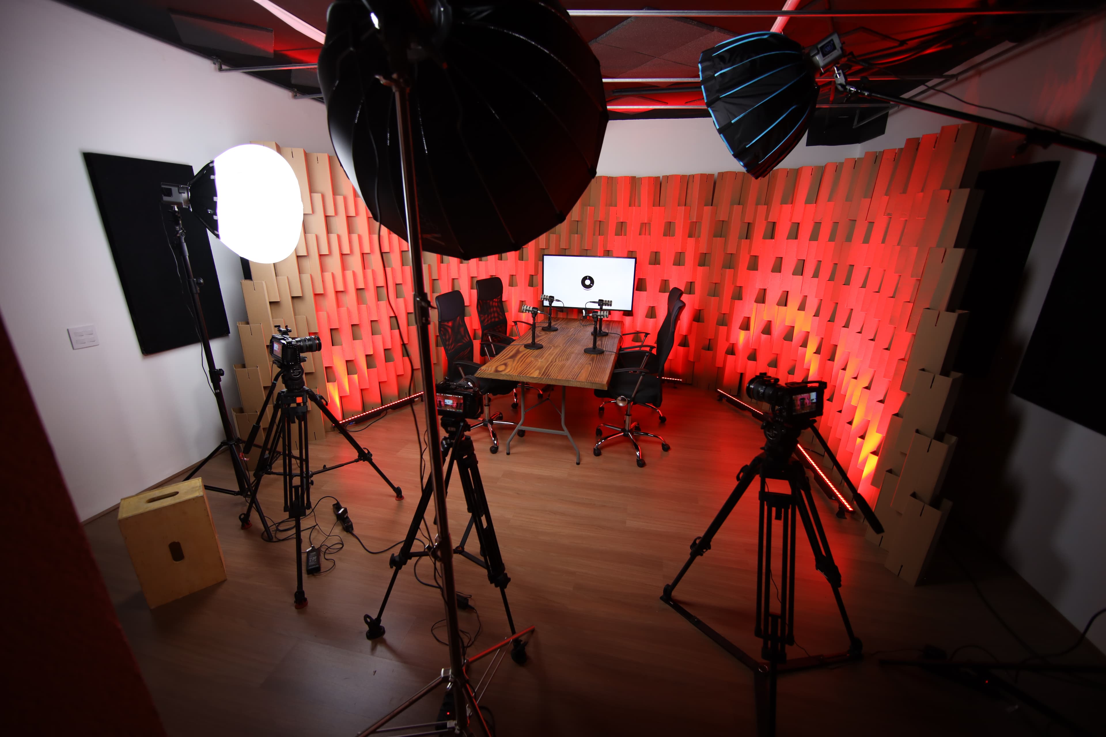 Estúdio de podcast da VHS