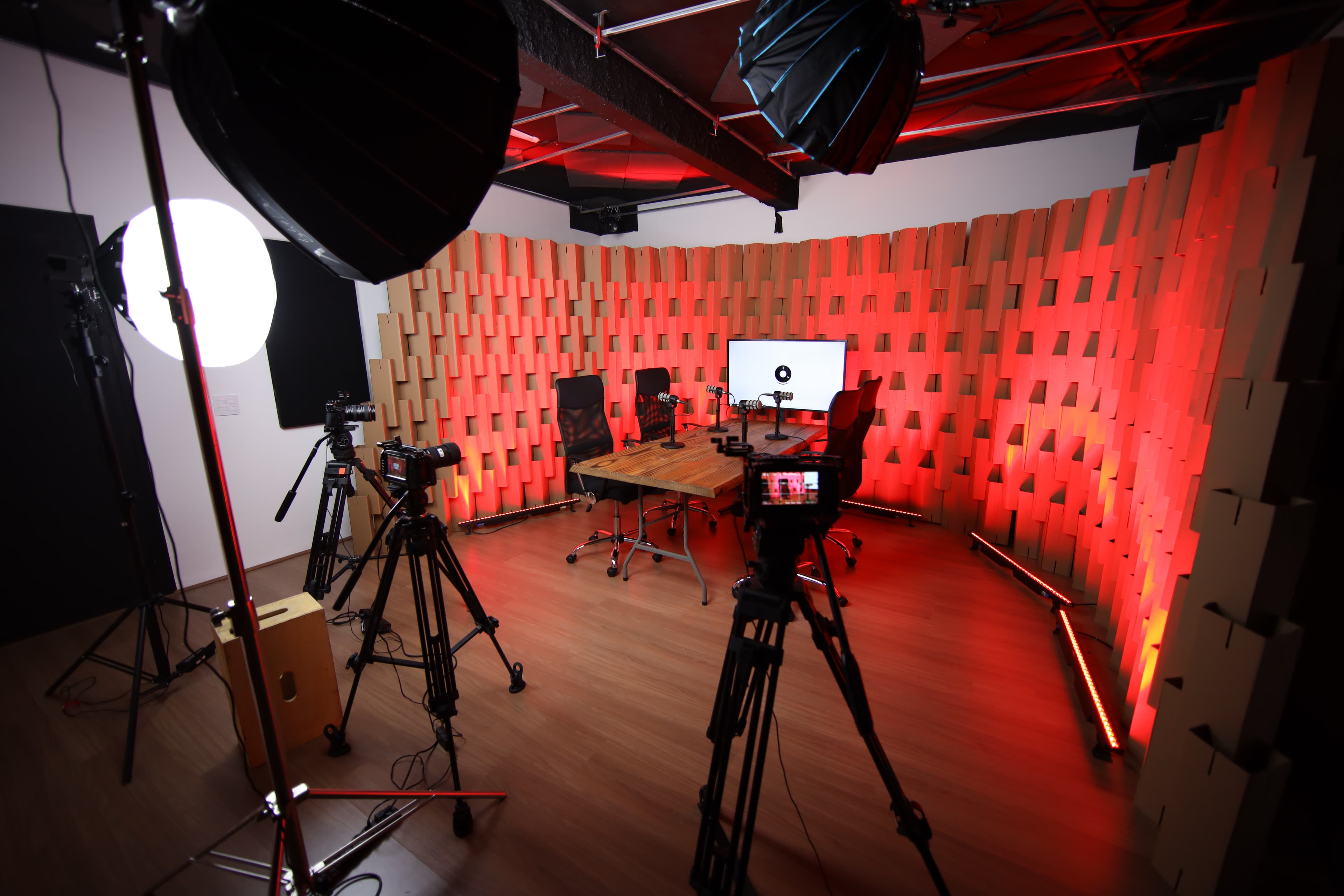 Estúdio de podcast da VHS