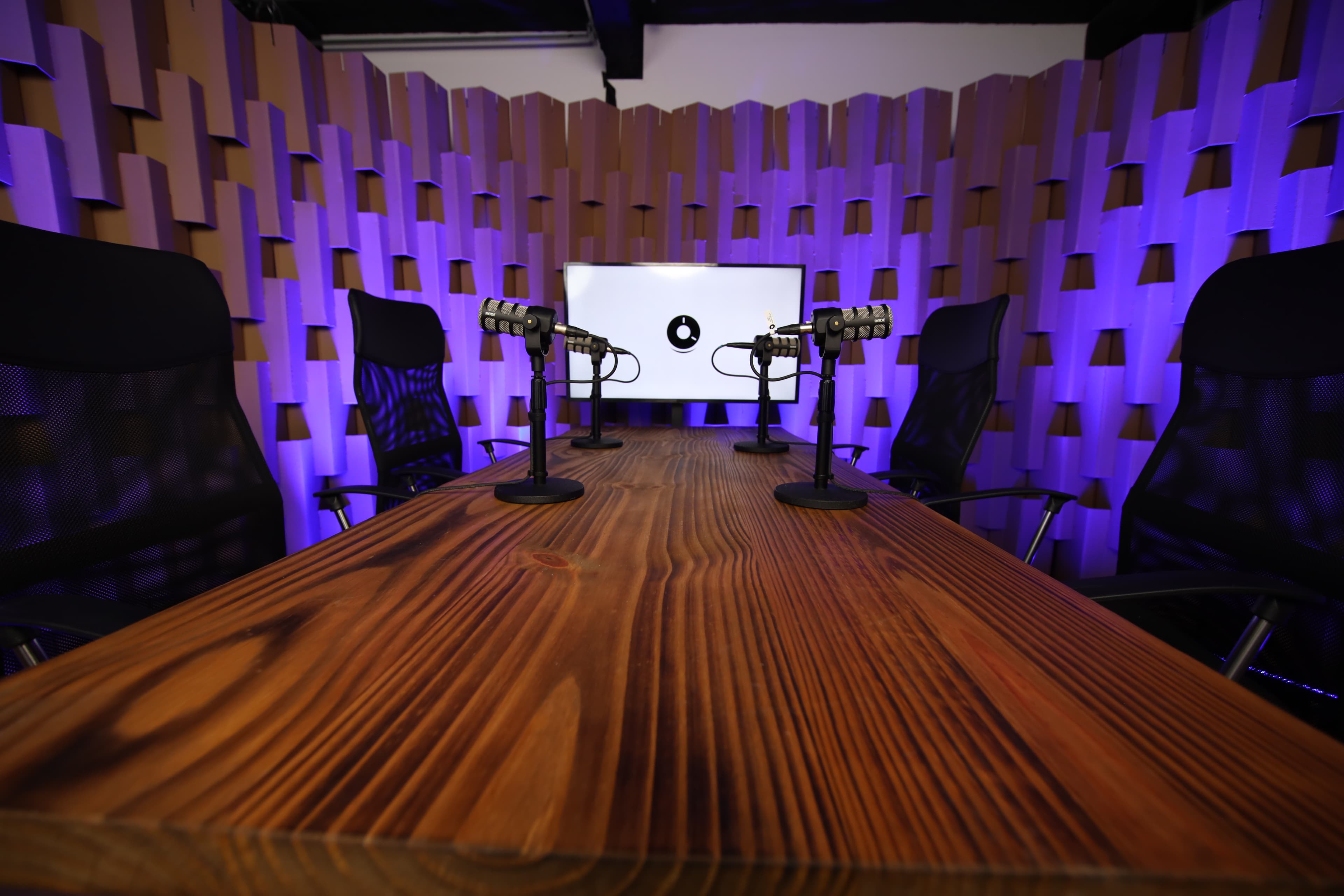 Estúdio de podcast da VHS